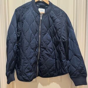 Old Navy Dark Blue Quilted Jacket